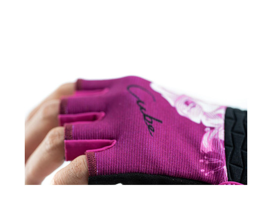 Gloves Cube Performance Junior Short pink-XXXS (4), Size: XXXS (4)