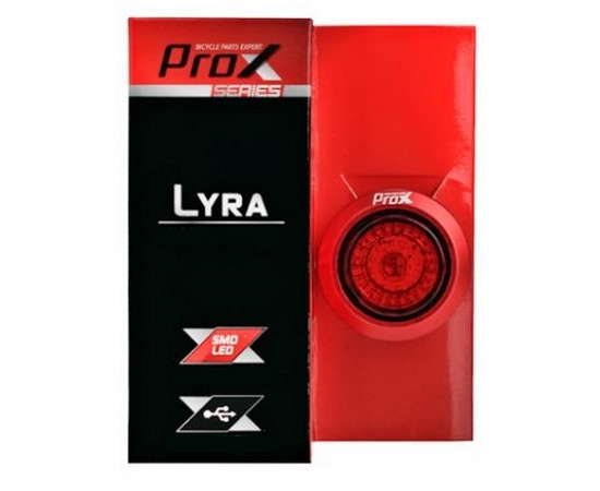 Rear lamp ProX Lyra SMD LED 15Lm USB