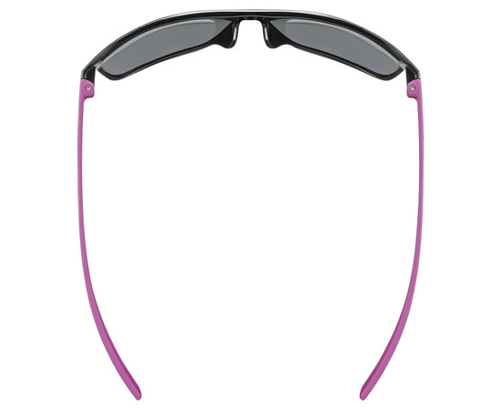 Glasses Uvex lgl 33 Polarized black pink mat / mirror purple