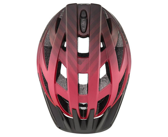 Helmet Uvex i-vo cc red black mat-56-60CM, Size: 56-60CM