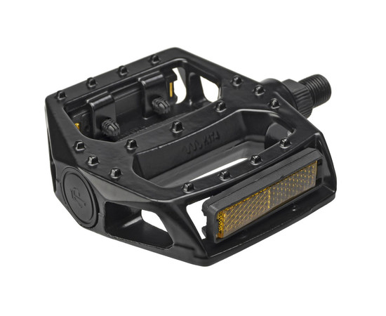 Pedals Azimut BMX Platform Alu 1/2" w/bearings and reflectors black