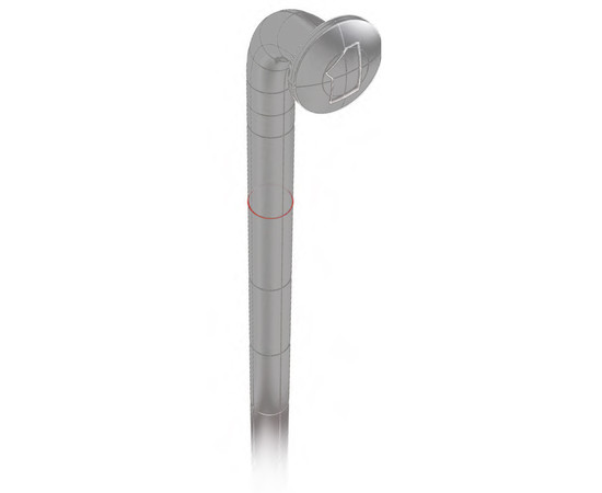 Spoke Mach1 2.00mm galvanized 14G 182mm
