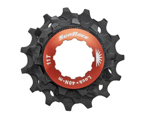 Sprocket set SunRace SPCS11 11-13-15T 11-speed with lockring black