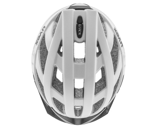 Helmet Uvex City i-vo white black mat-52-57CM, Dydis: 56-60CM