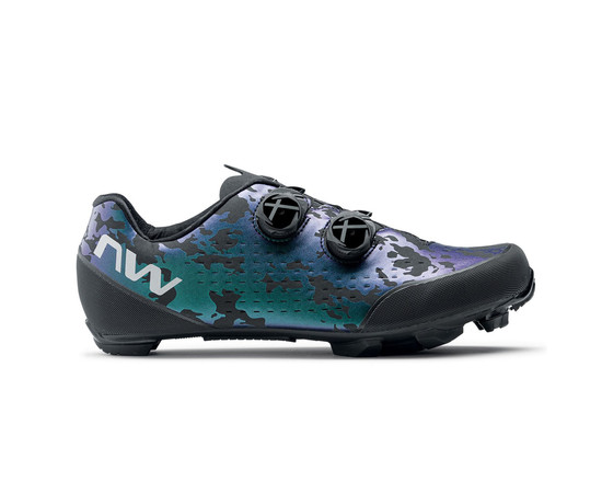 Shoes Northwave Rebel 3 MTB XC iridescent-43, Size: 43½