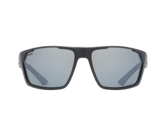 Glasses Uvex Sportstyle 233 P black mat / litemirror silver