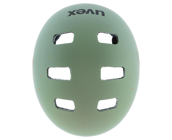 Helmet Uvex Kid 3 cc moss green-sand mat-51-55CM, Size: 55-58CM