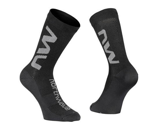 Socks Northwave Extreme Air black-grey-L, Size: L (44/47)