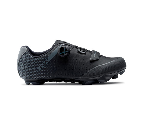 Shoes Northwave Origin Plus 2 Wide MTB XC black-anthracite-43, Size: 43½