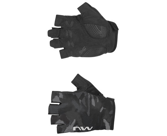 Gloves Northwave Active Short camo black-S, Izmērs: S