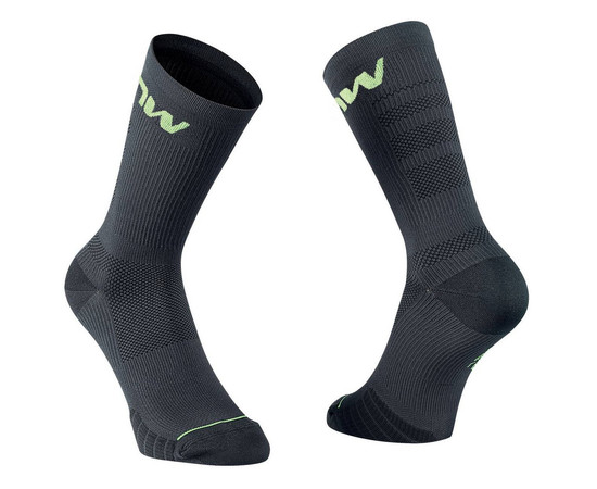 Socks Northwave Extreme Pro black-yellow fluo-M
