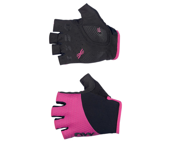 Gloves Northwave Fast WMN Short black-fuchsia-XS, Size: XS