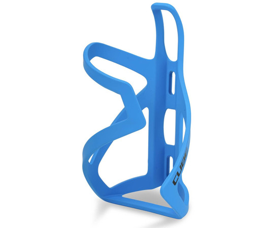 Bottle cage Cube HPP Sidecage matt blue'n'glossy black