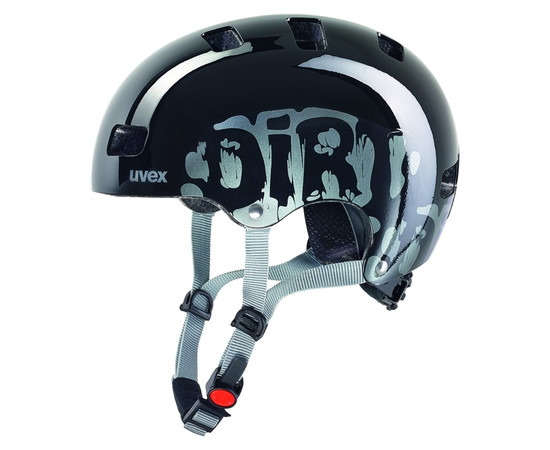 Helmet Uvex Kid 3 dirtbike black-51-55CM, Dydis: 51-55CM