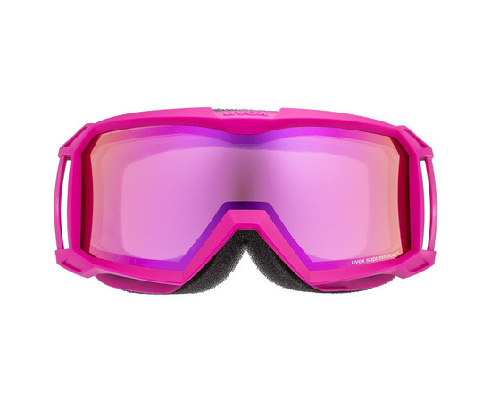 Skiing glasses Uvex flizz FM pink dl/pink clear-rose