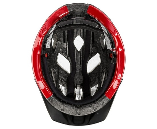 Helmet Uvex Active anthracite red-52-57, Size: 56-60
