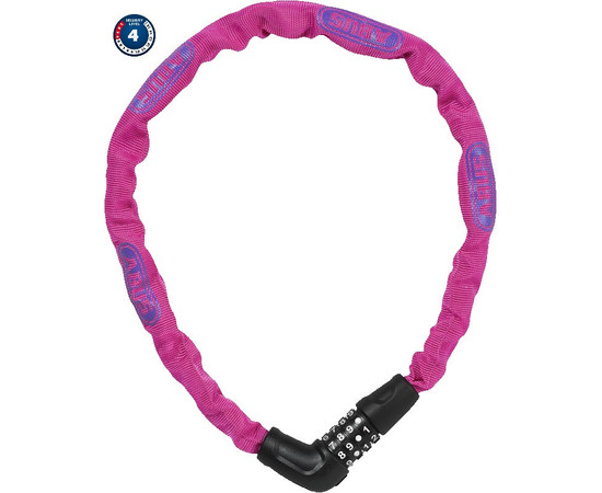 Lock Abus Steel-O-Chain 5805C/75 pink