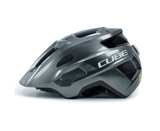 Helmet Cube LINOK Trailmotion glossy grey-XS (46-51), Dydis: XS (46-51)