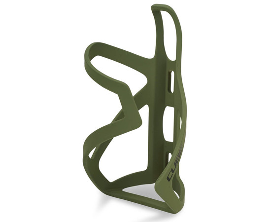 Bottle cage Cube HPP Sidecage matt olive'n'glossy black