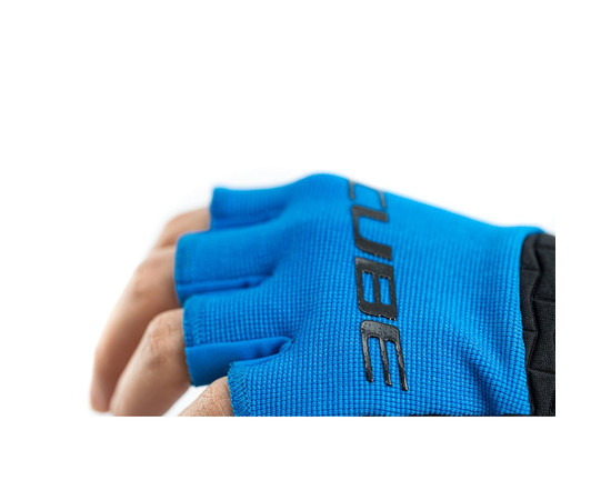 Gloves Cube Performance Junior Short blue-XXXS (4), Size: XXXS (4)