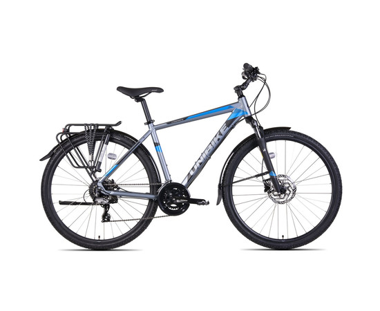 Bicycle UNIBIKE Flash EQ GTS 2022 graphite-blue-23"