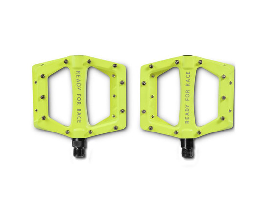 Pedals RFR Flat CMPT Alu neon yellow