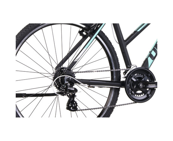 Bicycle UNIBIKE Prime LDS 2022 black-turquoise-19"