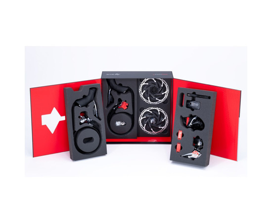 Red eTap AXS 1X D1 Electronic HRD Groupset (Shift/Hyd Disc Brake SJ hose connect