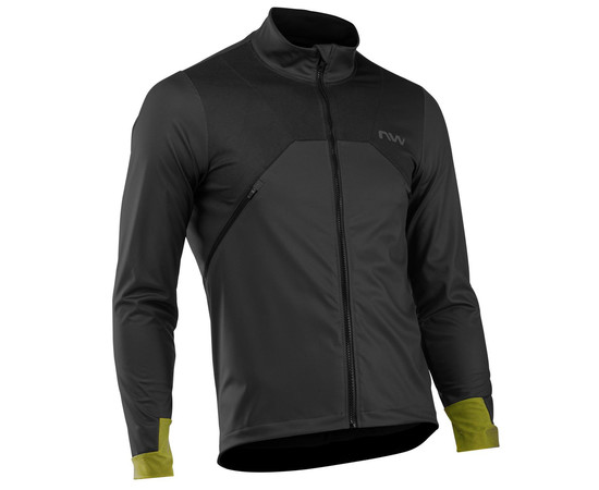 Jacket Northwave Extreme 2 black-yellow fluo-L, Size: L