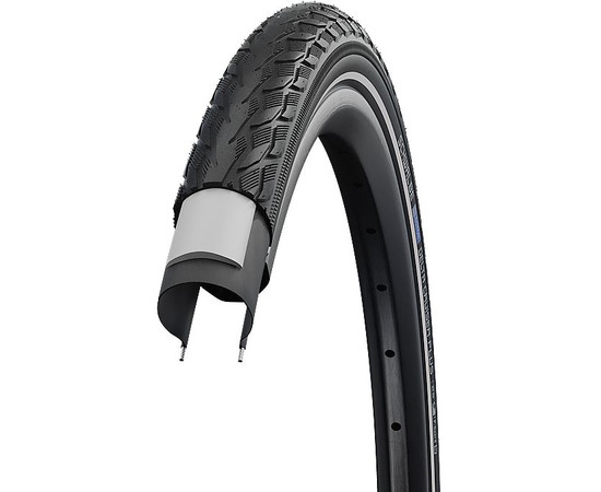 Tire 28" Schwalbe Delta Cruiser Plus HS 431, Active Wired 37-622 / 28x1.40, 700x35C Reflex