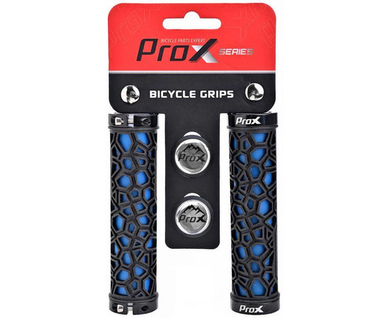 Grips ProX GP-53 130mm Lock-on blue-black