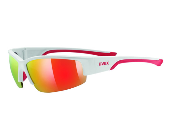 Glasses Uvex Sportstyle 215 white mat red