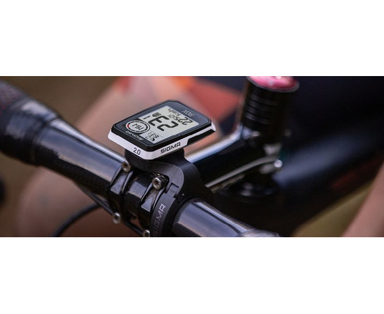 Bike computer SIGMA ROX 2.0 GPS White Top Mount Set