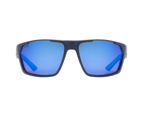 Cycling sunglasses Uvex sportstyle 233 P deep space matt / mirror blue