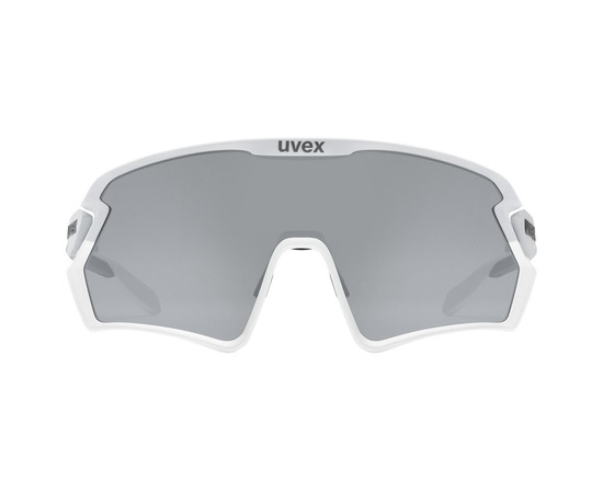 Cycling sunglasses Uvex sportstyle 231 2.0 cloud-white matt / mirror silver