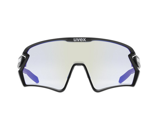 Cycling sunglasses Uvex sportstyle 231 2.0 V black matt / litemirror blue