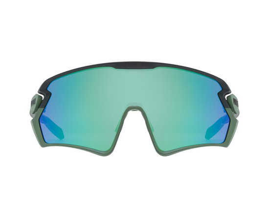 Cycling sunglasses Uvex sportstyle 231 2.0 moss green-black matt / mirror green