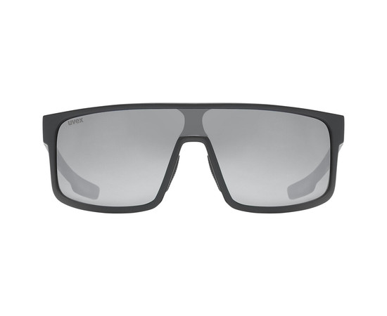 Cycling sunglasses Uvex LGL 51 black matt / mirror silver