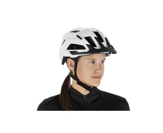 Helmet Cube STEEP glossy white-S (49-55), Dydis: L (57-62)