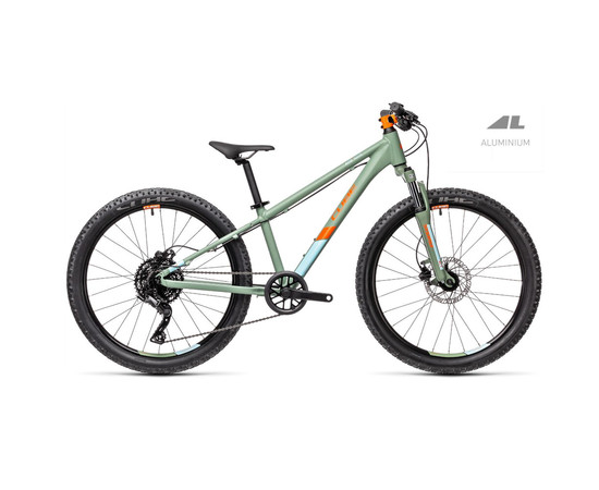 Bicycle Cube Acid 240 Disc green'n'orange 2022