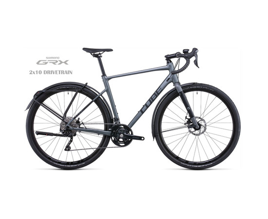 Bicycle Cube Nuroad Pro FE inkgrey'n'black 2022-58 cm / L