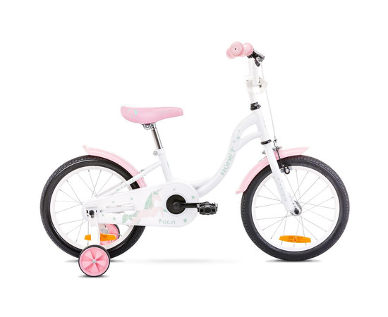 Bicycle Romet Tola 16" 2021 white-turquoise