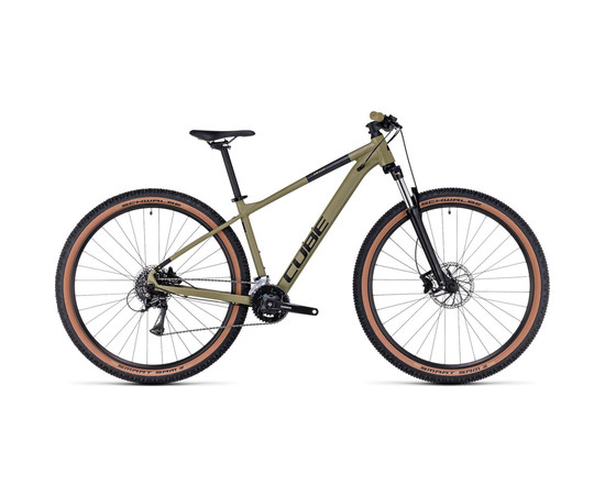 Bicycle Cube Aim Race 27.5 olive'n'black 2023-14" / 27.5 / XS, Izmērs: XS