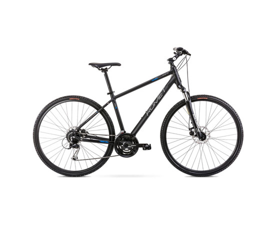 Bicycle Romet Orkan 3 M 28" 2022 black-blue-20" / L