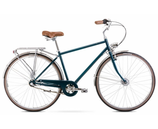 Bicycle Romet Vintage Classic M 28" Alu 2022 turquoise-20" / L