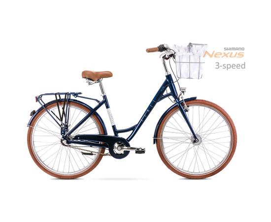 Bicycle Romet Pop Art Classic 26" Alu 2022 blue mat
