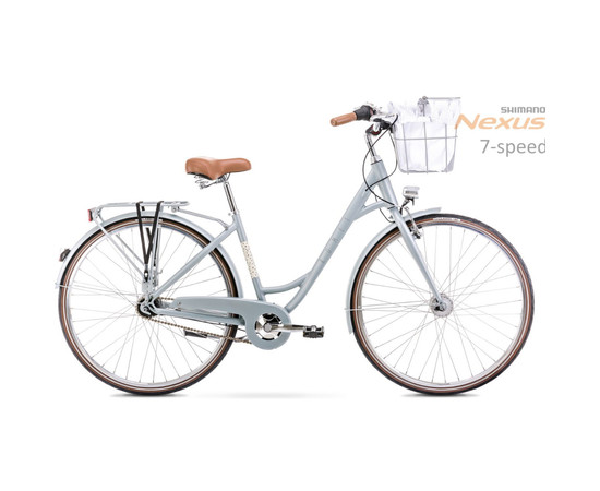 Bicycle Romet Pop Art Lux 28" Alu 2022 grey-20" / L