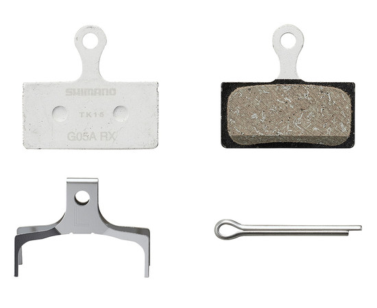 Disc Brake Pad Set Resin G05A Incl Spring/Split Pin 1 pair