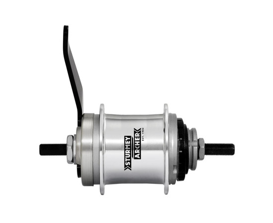Rear hub Sturmey-Archer S1C Alu 32H 3-speed coaster silver