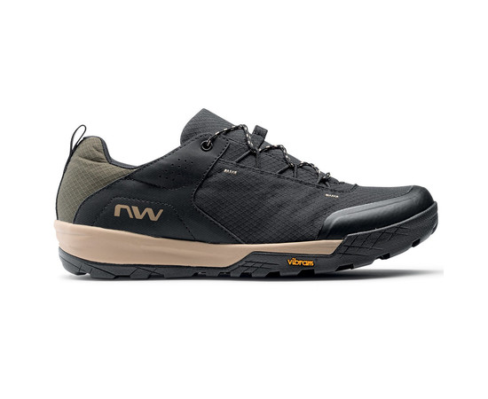 Cycling shoes Northwave Rockit MTB AM black-forest green-45, Size: 45